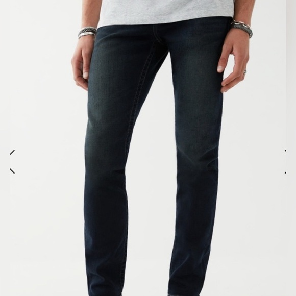 True Religion Rocco Relaxed Skinny Jeans 31 x 34” - Picture 2 of 14